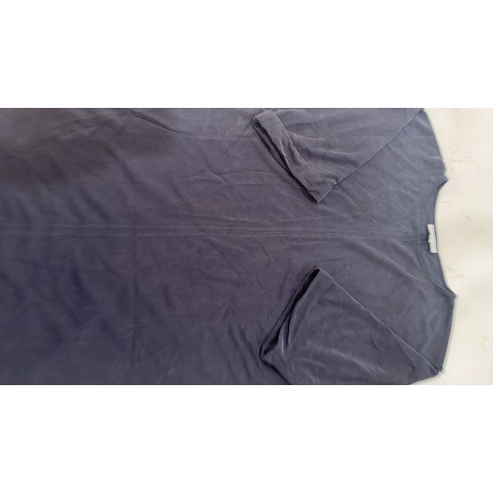 Pure Jill (J Jill) Dress Large Petite Navy Blue